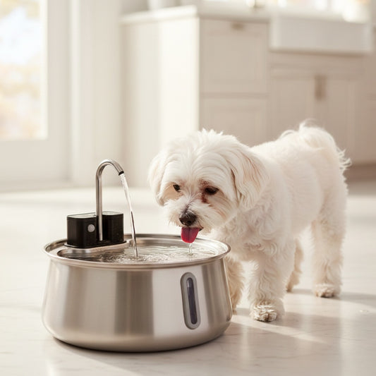 Pfotensauber Hundebrunnen