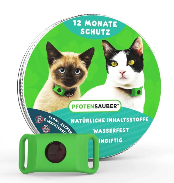 Pfotensauber 12 Monate floh- und zecken frei