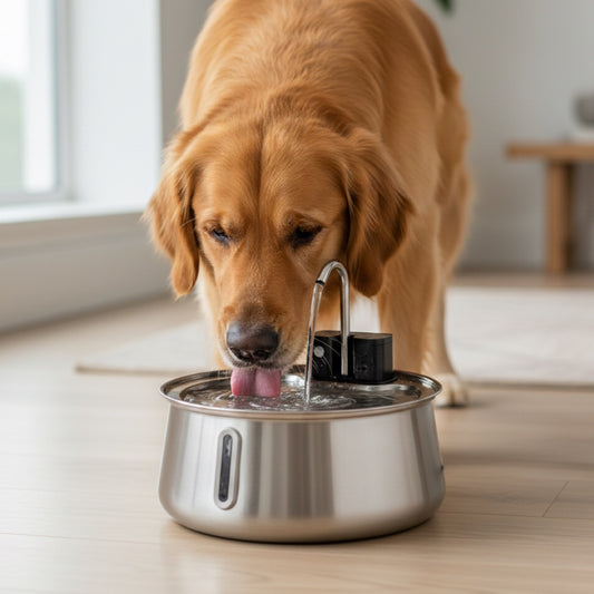Pfotensauber Hundebrunnen